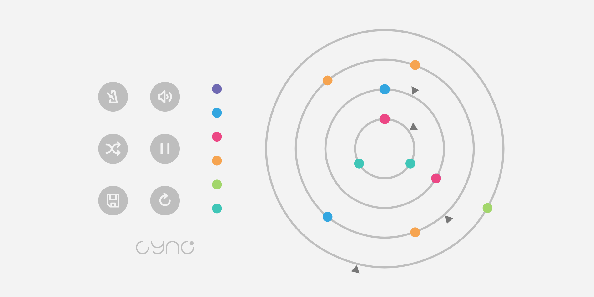app displaying complex drumbeat